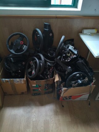 Volantes Logitech Driving Force Despiece