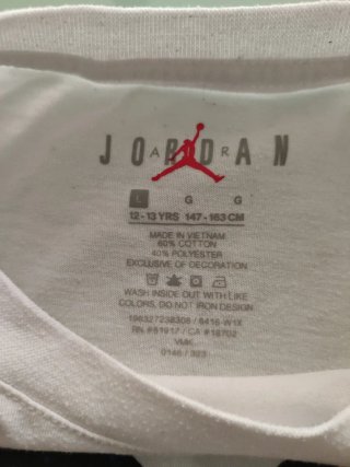 Camiseta Jordan 23 Niño T.12/13