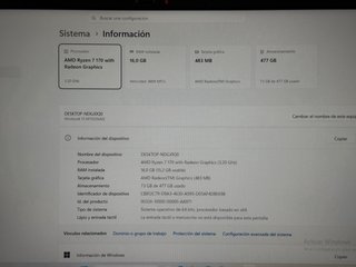 Portátil ASUS Ryzen 7 AI 16GB DDR5 500GB SSD