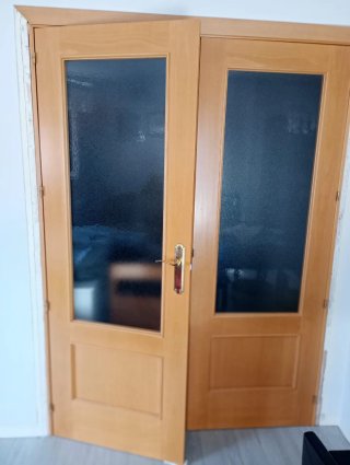 6 Puertas Madera Haya Maciza