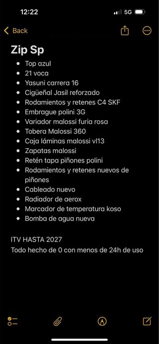 Zip SP Scooter Agua ITV al día