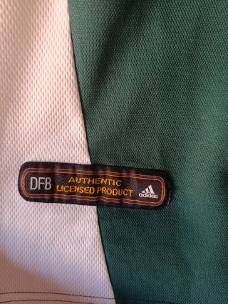 Camiseta verde Alemania Euro 2000 Adidas