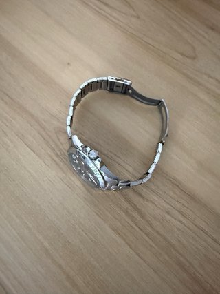 Reloj Lotus Cronógrafo Negro y Plateado