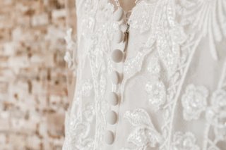 Vestido de Novia Encaje Manga Larga
