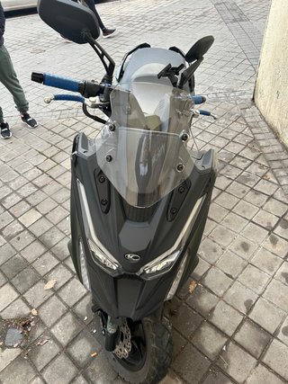 Maxi Scooter DTX Negra y Verde