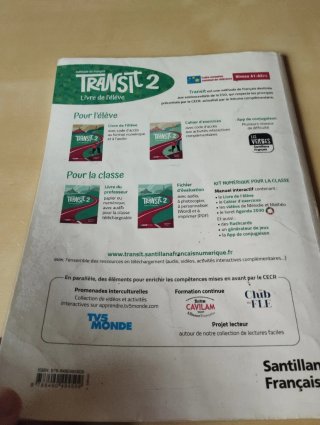 Transit 2, Méthode de français, Niveau A1-A2(1).