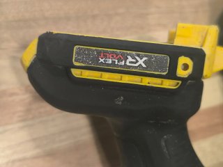 Radial DeWALT DCG418 54V batería 54V 12ah