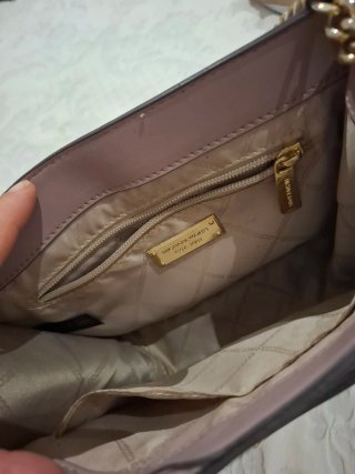Bolso Michael Kors Beige y Rosa