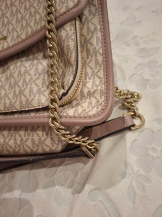 Bolso Michael Kors Beige y Rosa