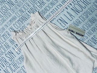 Blusa Top Tirantes Beige Sin Mangas Girls Shop M/L