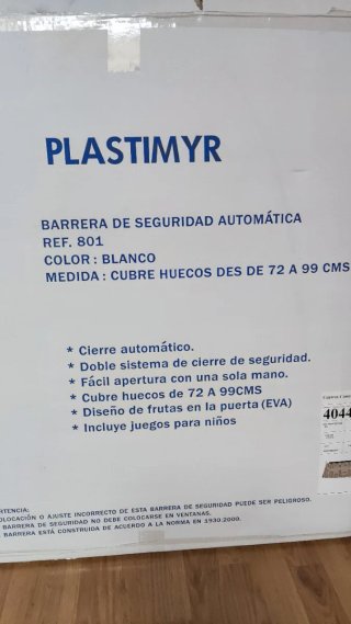 Barrera de seguridad para escaleras Plastimyr