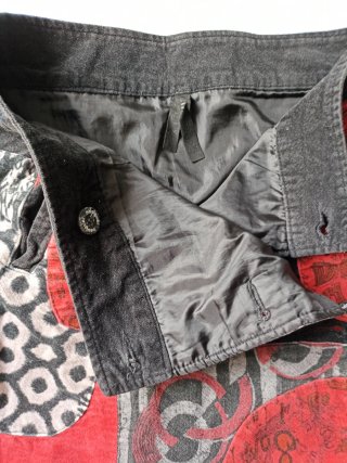 Falda Desigual Patchwork Talla L