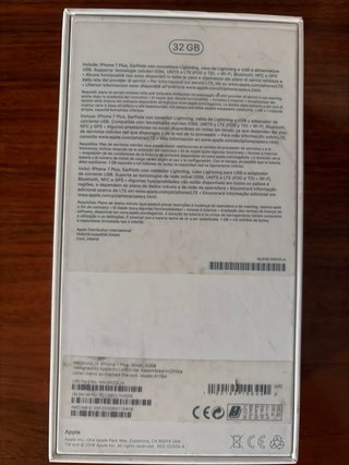 iPhone 7 Plus 32GB Argento