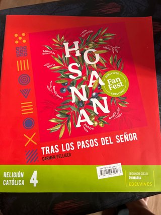 Religión católica 4 segundo ciclo Primaria