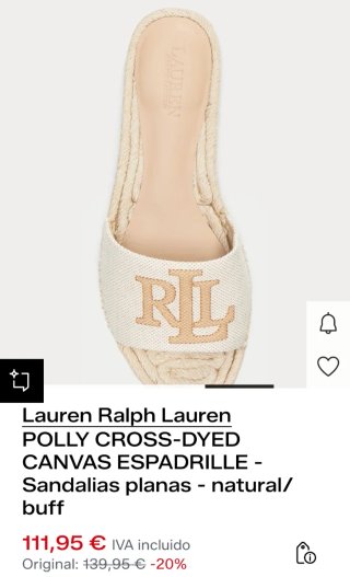Sandalias Ralph Lauren