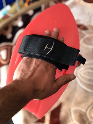 Handplane Bodysurf Hydro Rojo