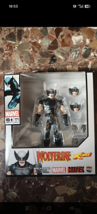 Figura Wolverine X-Force Marvel 6 Pulgadas