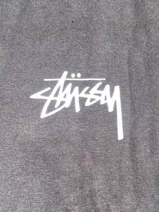 Camiseta Stussy x Nike Negra