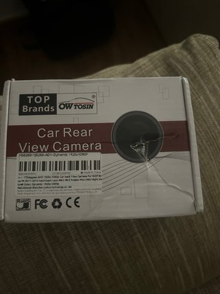 Camara trasera para el coche