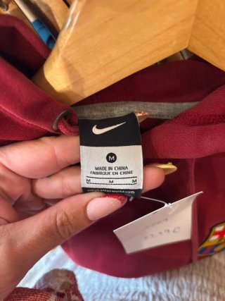 Sudadera Nike FC Barcelona Granate
