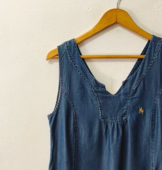 Vestido vaquero azul mujer Talla 46