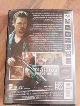 DVD Mátalos Suavemente Brad Pitt