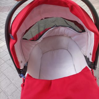 Cochecito bebé Chicco 0-6 meses rojo