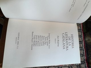 Historia Literatura Catalana parte X Riquer Ariel