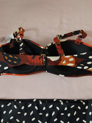 Bikini Gisela talle alto estampado abstracto t.S
