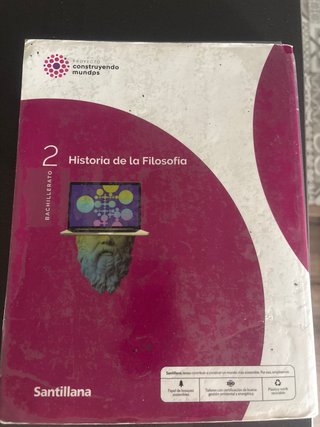 Filosofía 2 Bachillerato : Historia de la Filos...