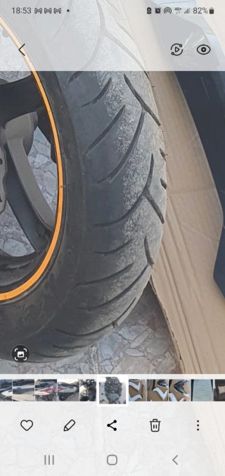Cubierta Delantera Kymco  superdink Casi Nueva + L