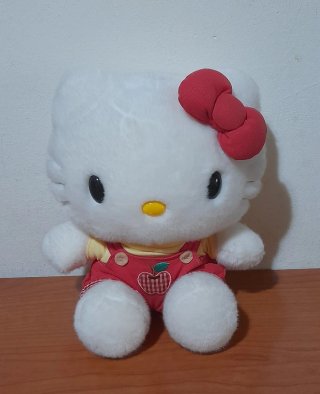 Peluche Hello Kitty con Peto Rojo