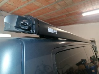 Toldo Fiamma F40 Van Negro