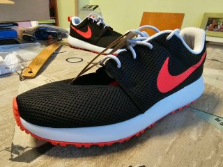 Zapatos Nike Golf Negro/Rojo Talla 45