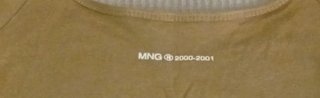 Camiseta Mango cuello barco Talla S