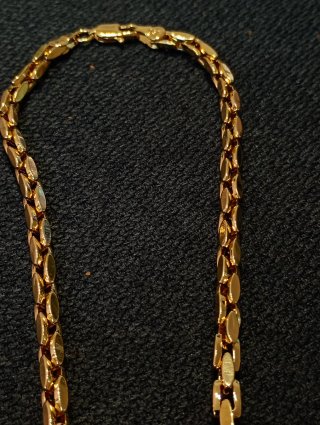 Cadena de oro laminado estilo italiano