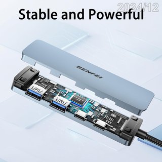 BENFEI Hub USB-C 4en1 10Gbps x2 USB-C +2 USB-A 3.2