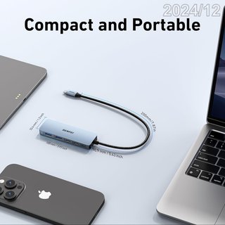 BENFEI Hub USB-C 4en1 10Gbps x2 USB-C +2 USB-A 3.2
