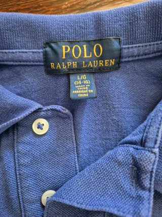 Polo Ralph Lauren Azul Talla 14-16 Años