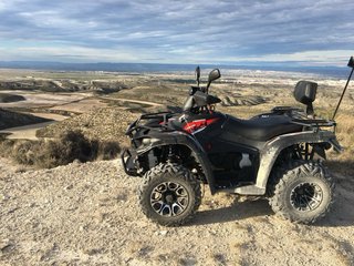 Quad Linhai 300C 4x4 Negro