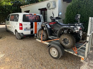Quad Linhai 300C 4x4 Negro