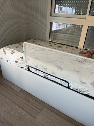 Cama Ikea 90x200 Abatible Blanca