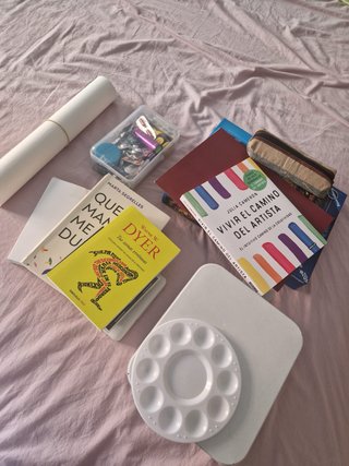Libros + Accesorios pintura