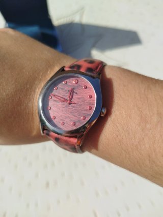 Reloj Festina Mujer Leopardo Rojo