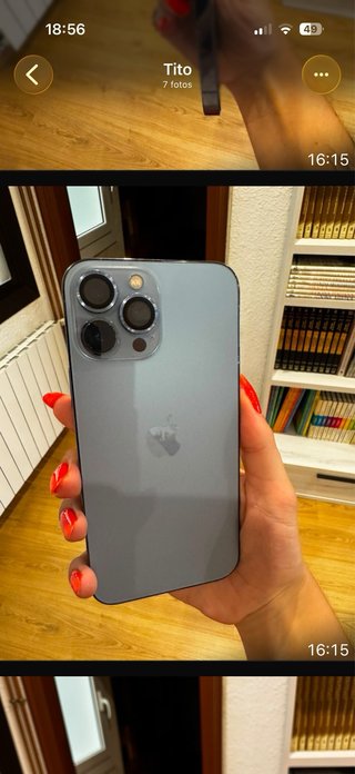 iPhone 13 Pro Max Azul/Plateado