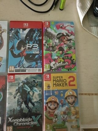 Pack 6 Juegos Nintendo Switch,