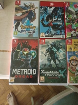 Pack 6 Juegos Nintendo Switch,
