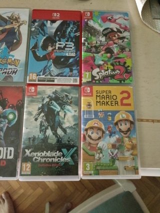 Pack 6 Juegos Nintendo Switch,