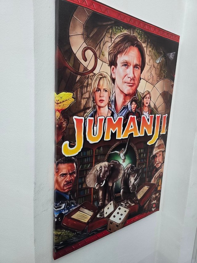 Quadro Jumanji 40x60 Cm