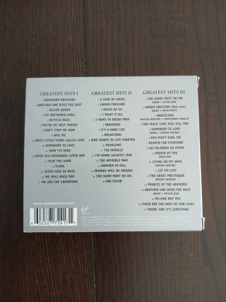 Queen Greatest Hits I, II & III Colección 3 CD